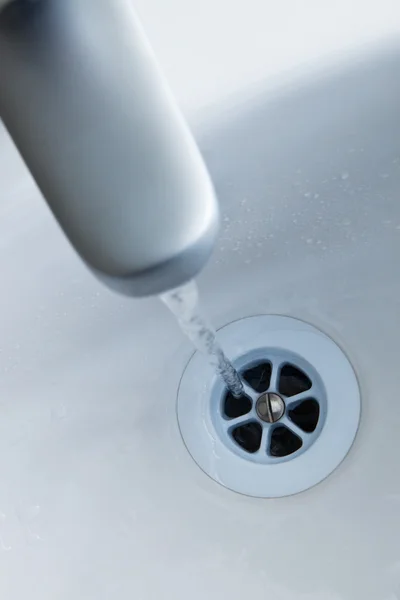 Water in a sink — Stock Photo, Image