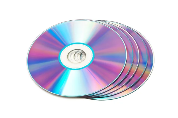 Discos dvd — Fotografia de Stock