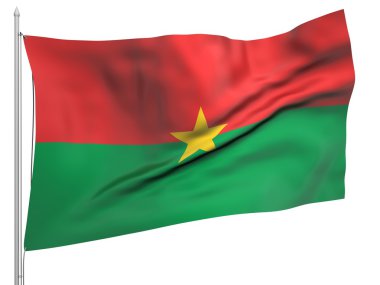 burkina faso - Bütün ülkeler bayraklı