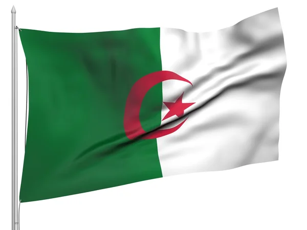 阿尔及利亚-所有国家的国旗 — 图库照片