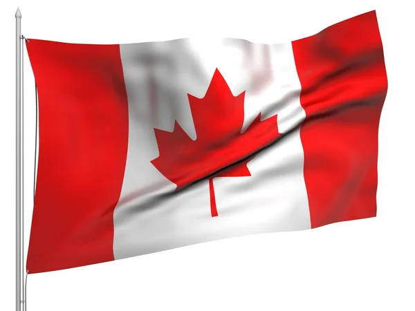 Kanada - Bütün ülkeler bayraklı — Stok fotoğraf