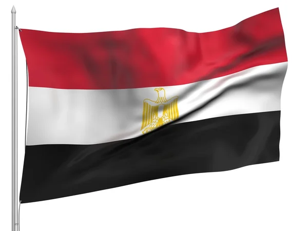 Vlag van Egypte - alle landen — Stockfoto
