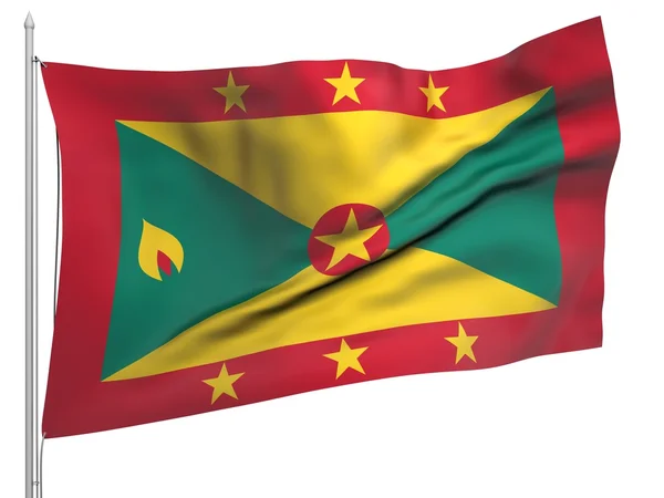 Flagge von Grenada - alle Länder — Stockfoto