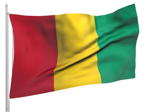 Vlag van Guinee-bissau - alle landen — Stockfoto