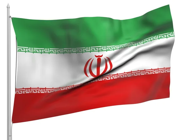 Flagg av iran - alla länder — Stockfoto