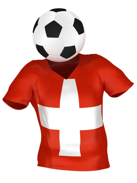 National Soccer Team of Switzerland . All Teams Collection . — Stock Photo, Image