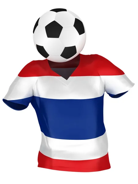 Voetbalelftal van thailand. alle teams collectieTayland ulusal futbol takımı. Her takım koleksiyonu . — Stockfoto