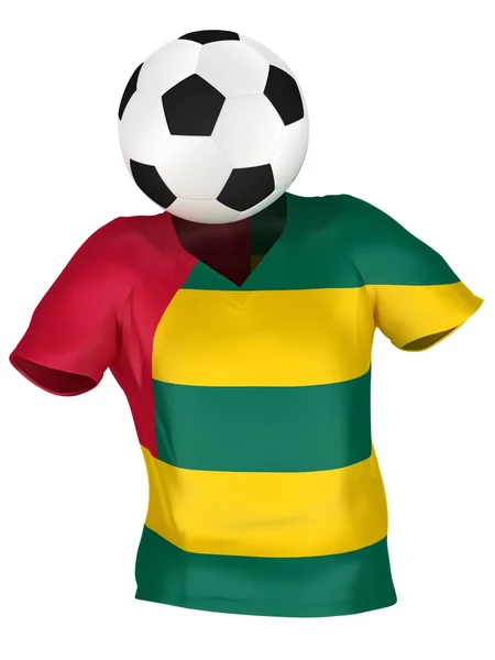 토고의 국가 축구 팀입니다. 모든 팀 컬렉션 . — 스톡 사진
