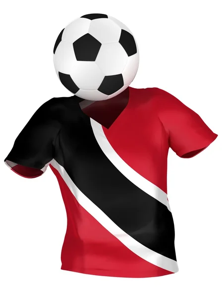 National Soccer Team of Trinidad and Tobago — Stock Photo, Image
