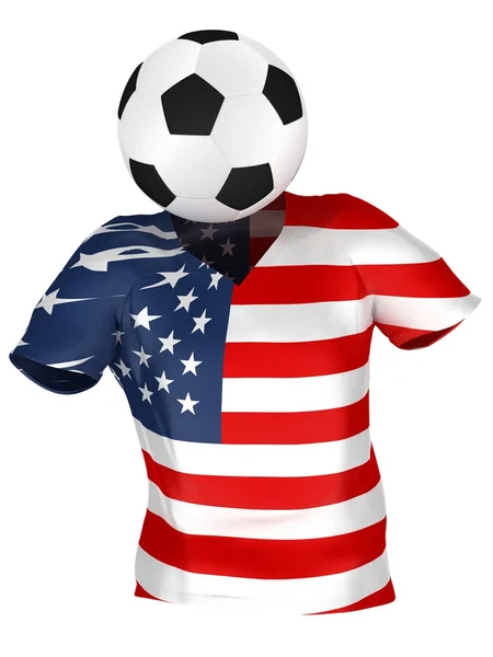 Voetbalelftal van de Verenigde Staten. alle teams collectie . — Stockfoto