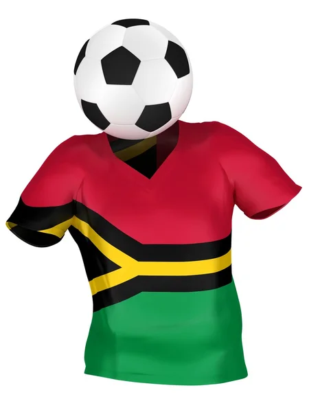 National Soccer Team of Vanuatu . All Teams Collection . — Stock Photo, Image