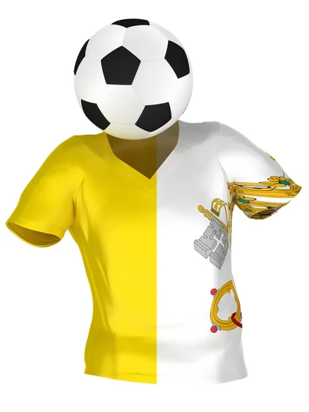 Vatikan Millî Futbol Takımı. Her takım koleksiyonu . — Stok fotoğraf