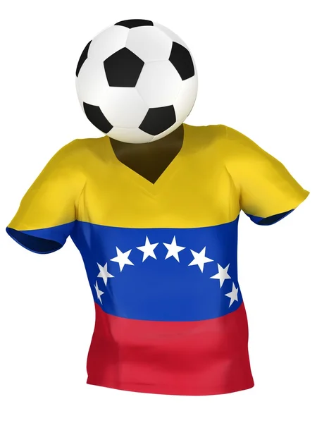 National Soccer Team of Venezuela . All Teams Collection . — стокове фото
