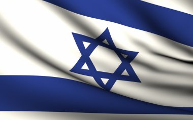 İsrail bayraklı. Bütün ülkeler koleksiyonu .