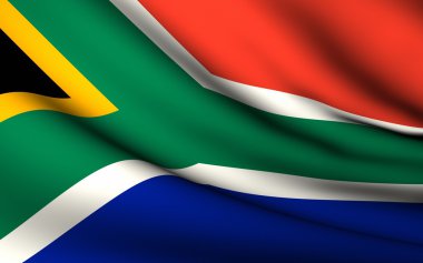 Güney Afrika bayraklı. Bütün ülkeler koleksiyonu .