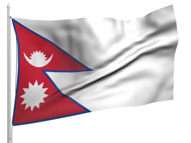 nepal - Bütün ülkeler bayraklı