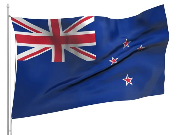 Під прапором Нової Зеландії - всі країни — стокове фото