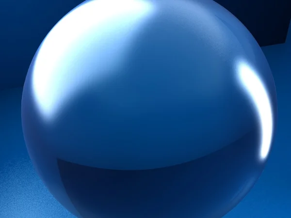 Sphère en verre mat — Photo