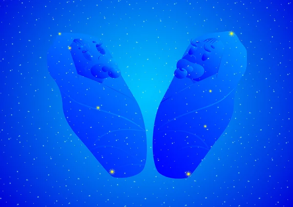 Constelação de gêmeos — Fotografia de Stock