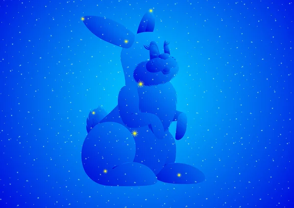 Constellation-Hare — Stock Photo, Image
