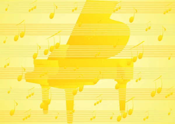 Piano en bladmuziek — Stockfoto