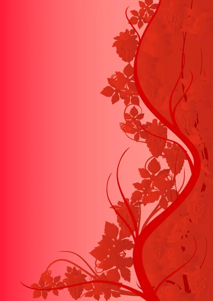 Czerwony wzór winogrono — Zdjęcie stockowe