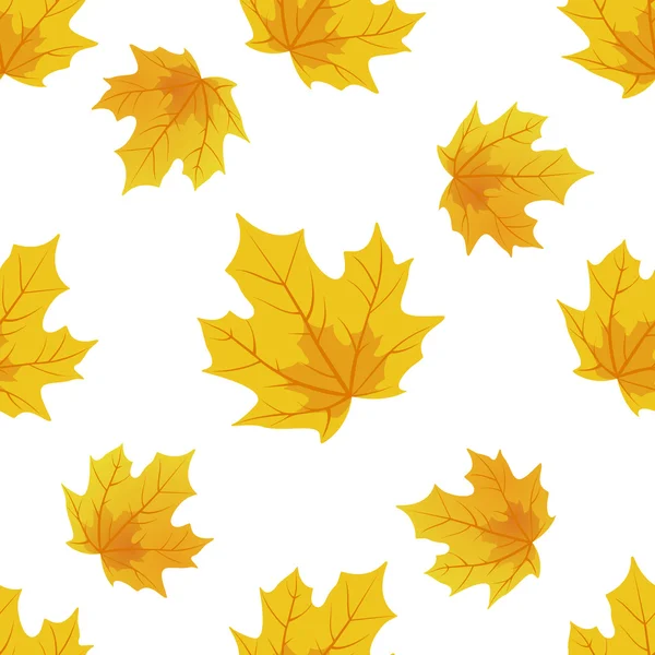 Yellow leaves — Stock Vector