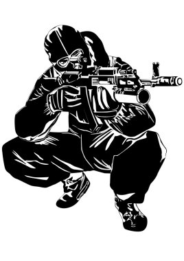 Sniper clipart