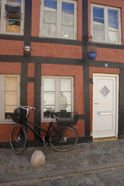 In der dänischen Provinzstadt — Stockfoto