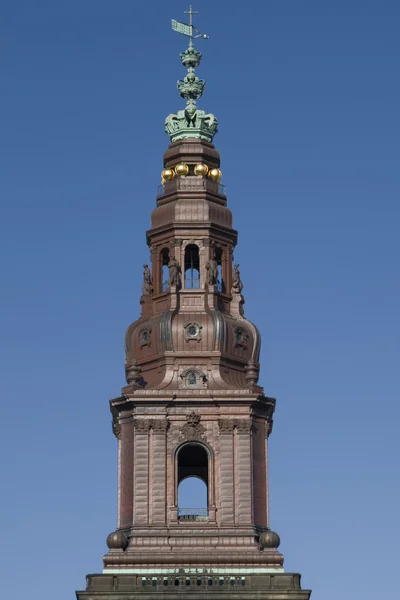 Tornet på christiansborg palace — Stockfoto