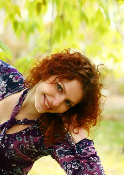 stock image Autumn Portrait Of A Girl