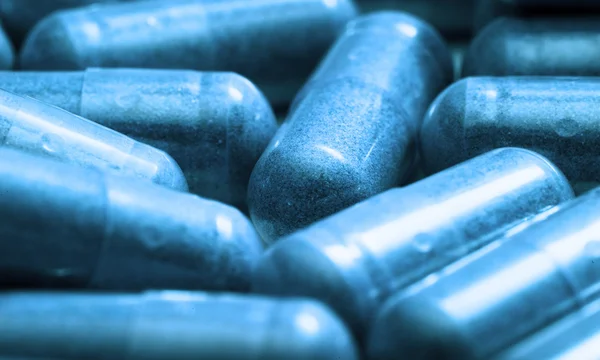 Drug en de geneeskunde, afbeelding van capsule pillen — Stockfoto