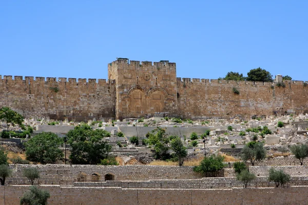Puerta de oro, Jerusalén — Foto de Stock
