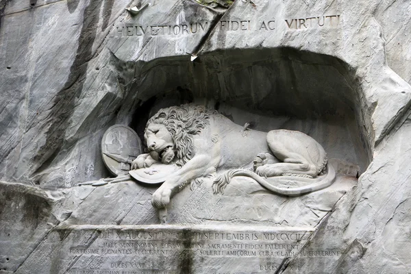 Lion of Lucerne — Stock Photo, Image