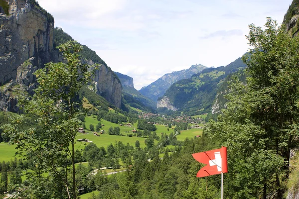 Zwitserland platteland — Stockfoto