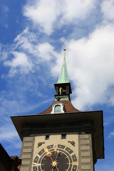 Hodinová věž, bern — Stock fotografie