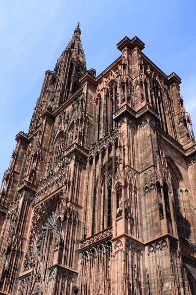Domkirken i Strasbourg - Stock-foto