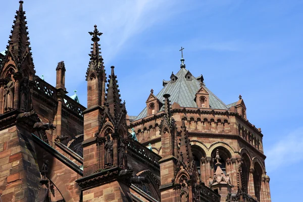 Domkirken i Strasbourg - Stock-foto