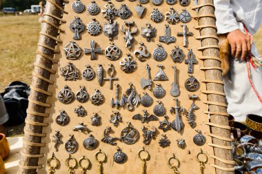 Medieval amulet clipart