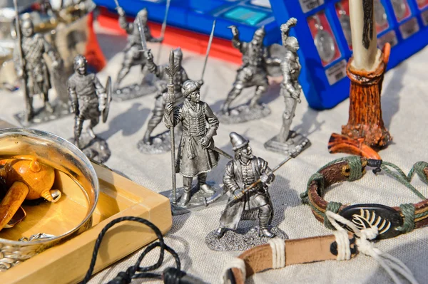 Tin speelgoed soldaat — Stockfoto