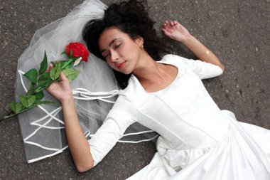 Gelin çiçeği Road ile