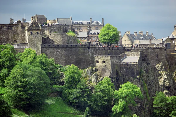 Kasteel van Edinburgh, Schotland, gb — Stockfoto