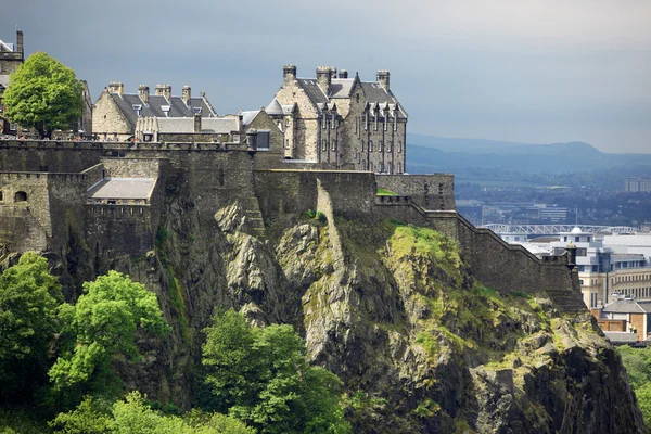 Kasteel van Edinburgh, Schotland, gb — Stockfoto