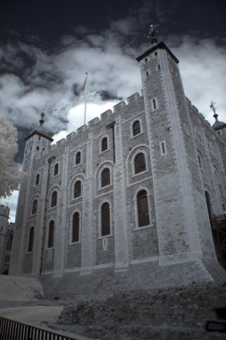 The White Tower of the historic Tower of London , UK clipart