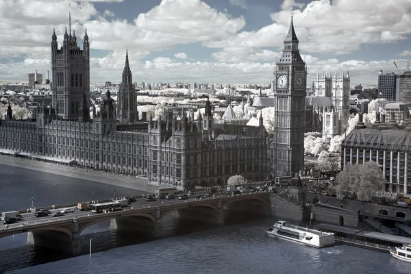 Big ben a komory parlamentu v Londýně, gb — Stock fotografie