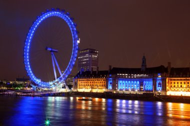 gece görüş london Eye, İngiltere