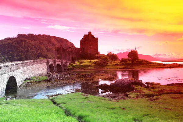 Castillo de Eilean Donan, Escocia, GB — Foto de Stock