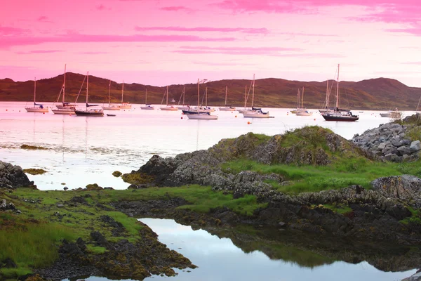 Pitlochry bay, w północnej części Szkocji, Wielka Brytania — Zdjęcie stockowe
