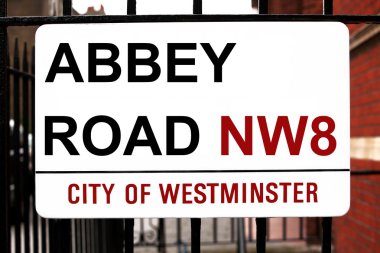 Abbey Road sign clipart