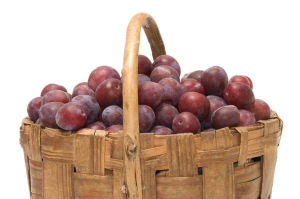 Crop of plums. — Stock Photo, Image
